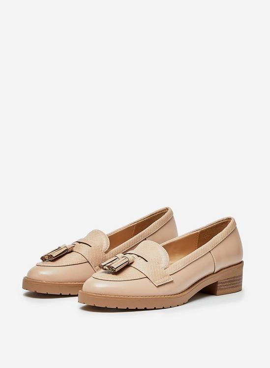 Dorothy Perkins Blush Litty Loafers 1