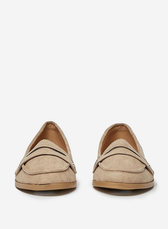 Dorothy Perkins Taupe Laur Loafers 3