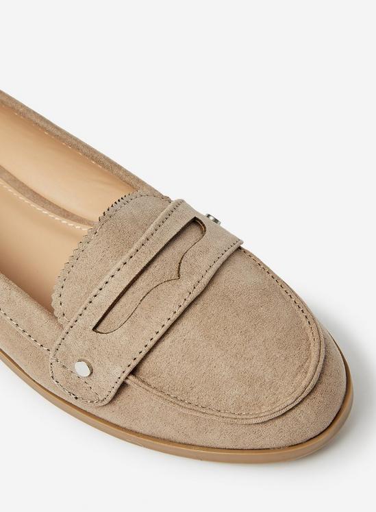 Dorothy Perkins Taupe Laur Loafers 4