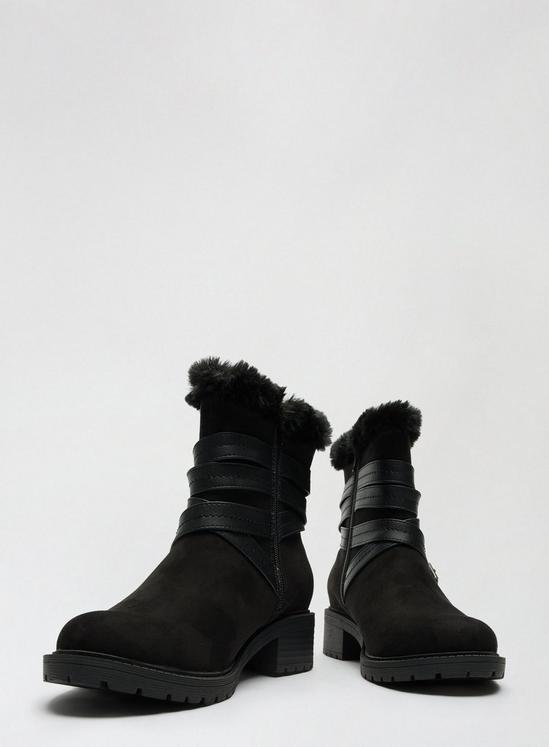 Dorothy Perkins Black Maeva Ankle Boots 3