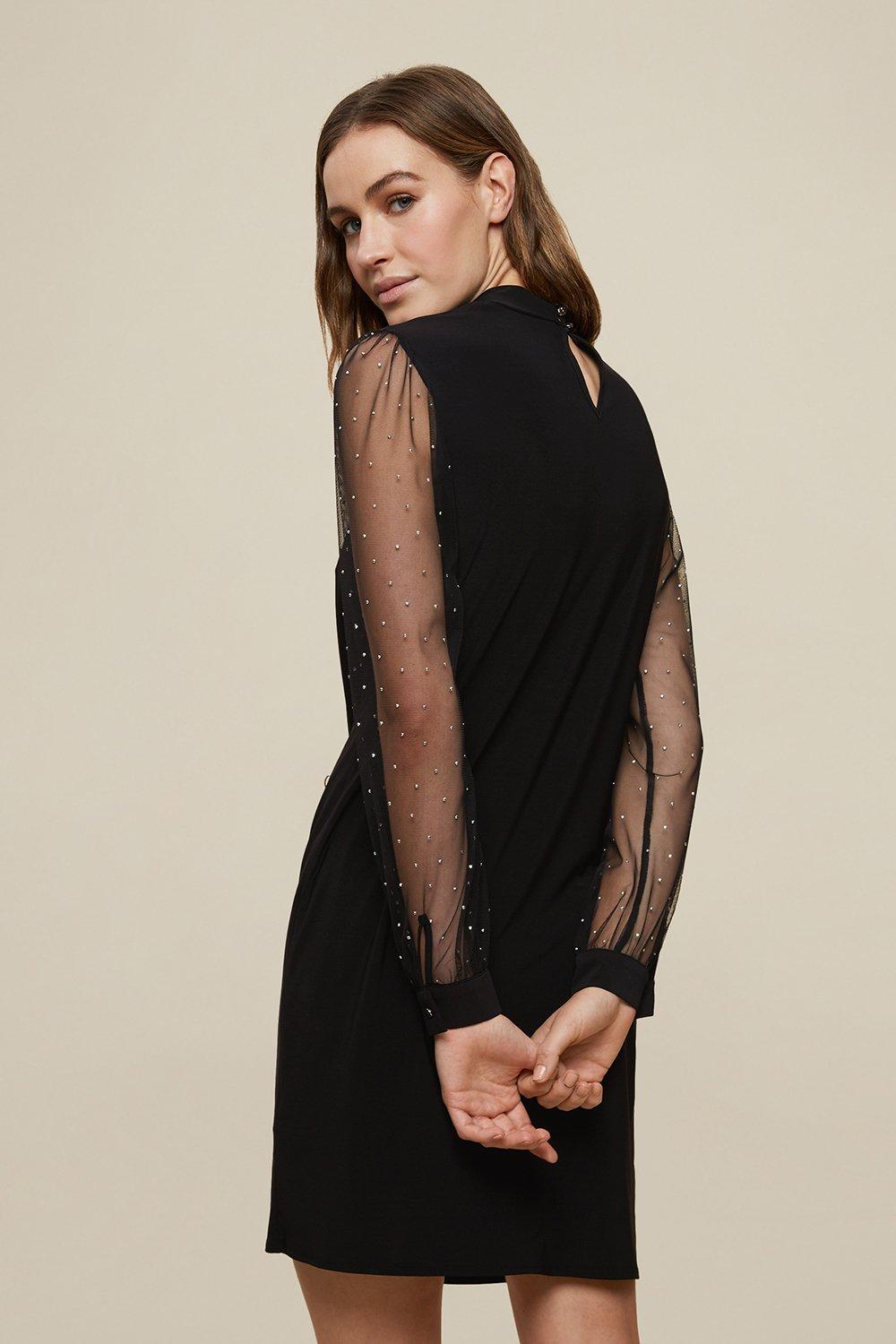 Billie and blossom cheap black sequin dress