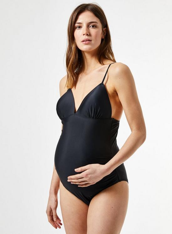 Dorothy Perkins Maternity Black Swimsuit 4