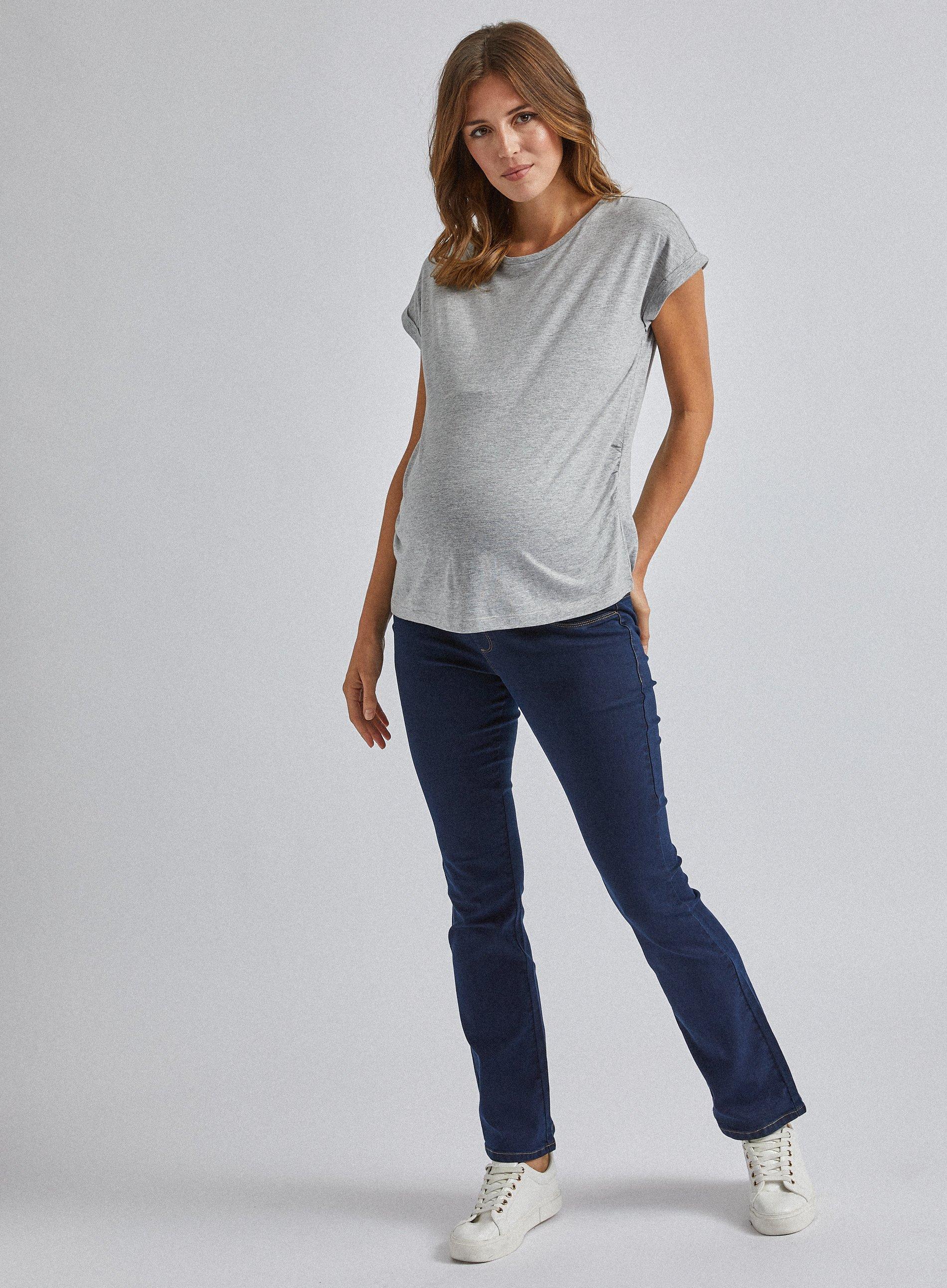 Women’s Maternity Indigo Ellis Bootcut Jeans - 6