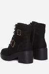 Dorothy Perkins Black Marley Cleated Hiker Boots thumbnail 3