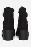 Dorothy Perkins Black Marley Cleated Hiker Boots thumbnail 4