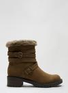 Dorothy Perkins Taupe Maeva Ankle Boots thumbnail 2