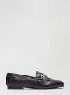 Dorothy Perkins Leather Black Liza Loafers thumbnail 2