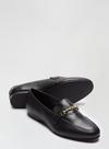 Dorothy Perkins Leather Black Liza Loafers thumbnail 4