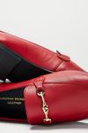 Dorothy Perkins Leather Red Liza Loafer thumbnail 4