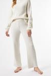 Dorothy Perkins Oatmeal Rib Wide Knitted Trousers thumbnail 2