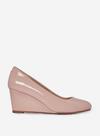 Dorothy Perkins Wide Fit Beige Dreamer Wedge Courts thumbnail 4