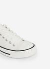 Dorothy Perkins White Icon Canvas Trainers thumbnail 5