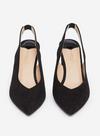 Dorothy Perkins Wide Fit Black Emily Court Shoes thumbnail 3