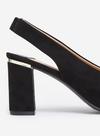 Dorothy Perkins Wide Fit Black Emily Court Shoes thumbnail 5