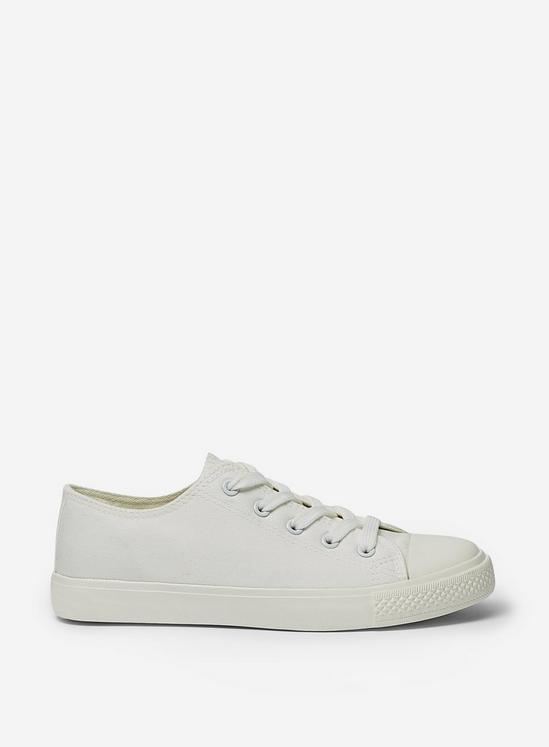 Dorothy Perkins Wide Fit White Icon Trainers 2