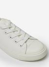 Dorothy Perkins Wide Fit White Icon Trainers thumbnail 4