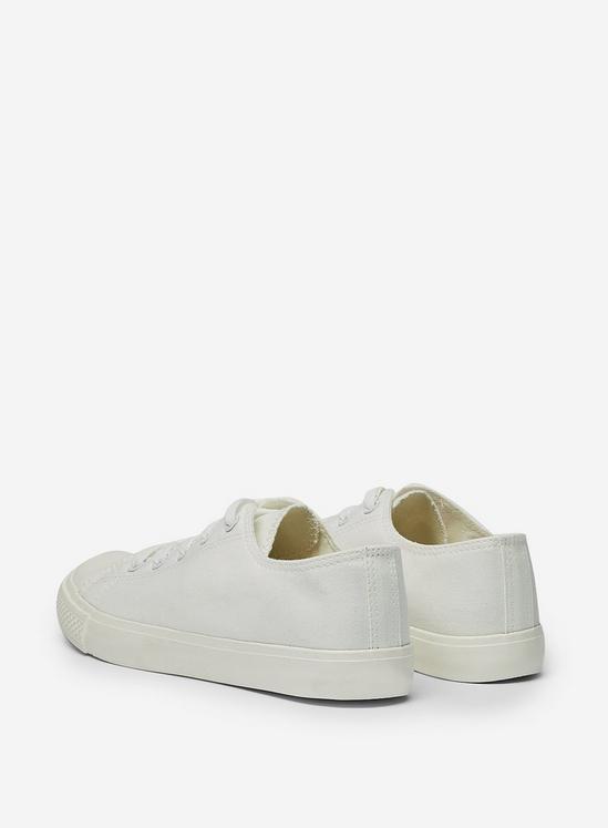 Dorothy Perkins Wide Fit White Icon Trainers 5