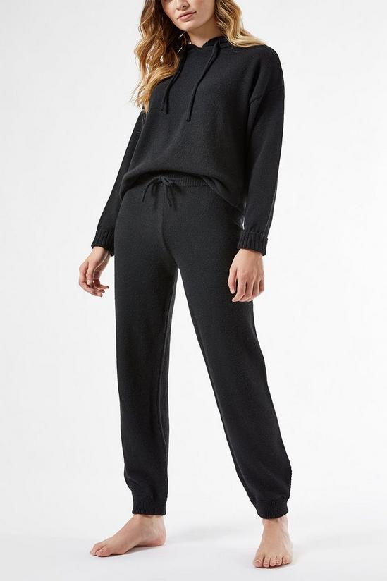 Dorothy Perkins Black Lounge Knitted Joggers 2