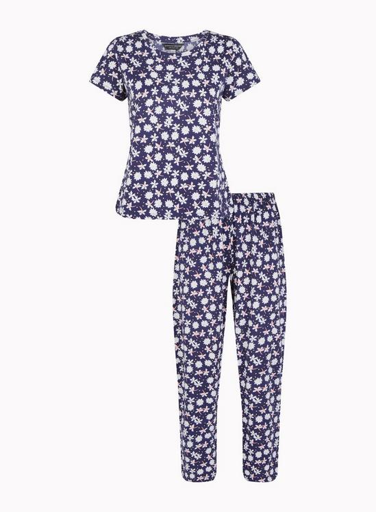 Dorothy Perkins Navy Floral Print Pyjama Set 4