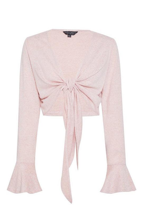 Dorothy Perkins Pink Soft Touch Wrap Top 4