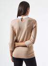 Dorothy Perkins Camel Scallop Collar Knitted Jumper thumbnail 2