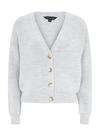 Dorothy Perkins Grey Button Knitted Cardigan thumbnail 2