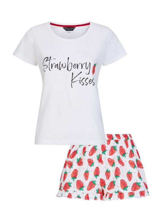 Dorothy Perkins Strawberry Shorts Pyjama Set 2