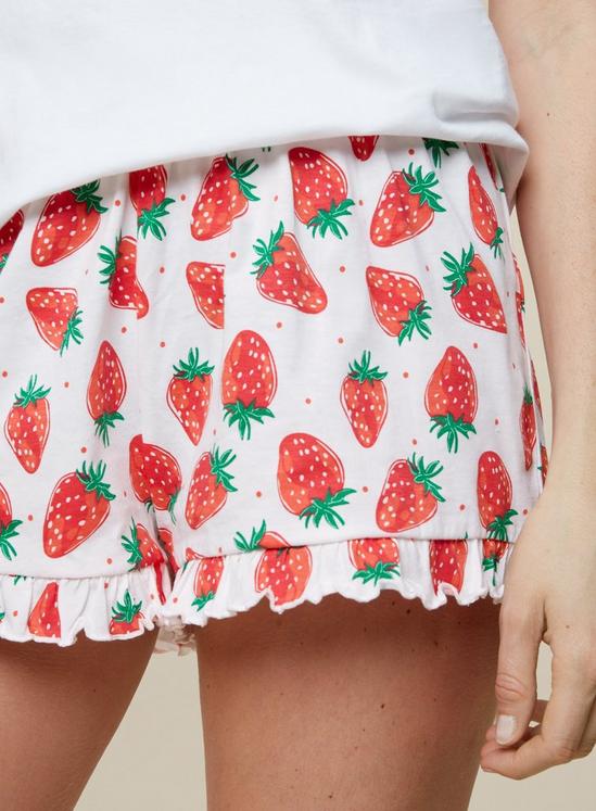 Dorothy Perkins Strawberry Shorts Pyjama Set 3