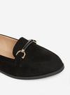 Dorothy Perkins Wide Fit Black Loon Loafers thumbnail 5
