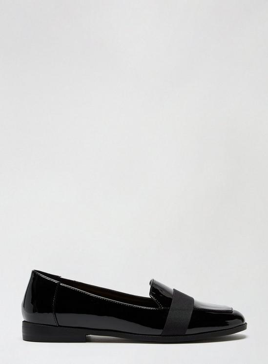 Dorothy Perkins Wide Fit Lama Black Loafers 2