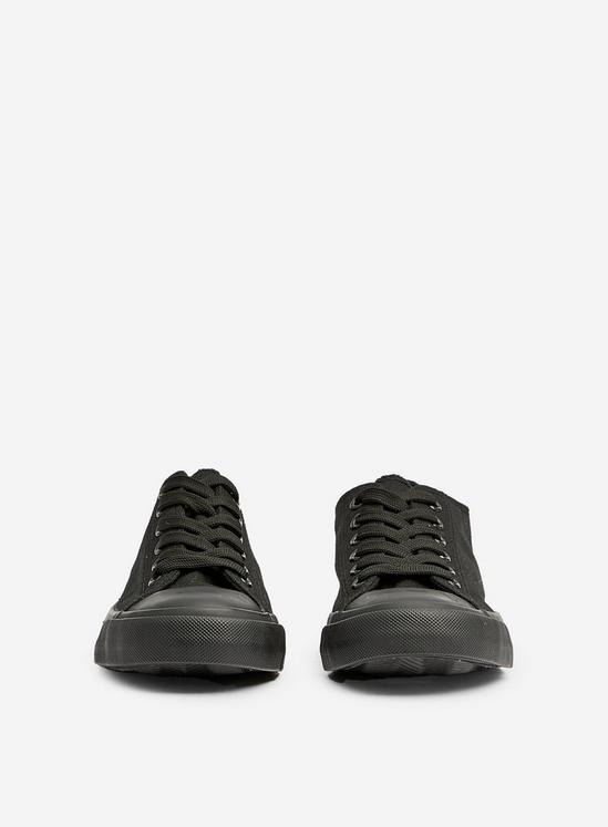 Dorothy Perkins Black Icon Canvas Trainers 3