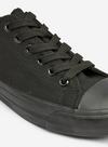 Dorothy Perkins Black Icon Canvas Trainers thumbnail 5