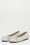 Dorothy Perkins White Penny Leather Pumps thumbnail 1