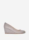 Dorothy Perkins Grey Dreamer Wedge Court Shoes thumbnail 2