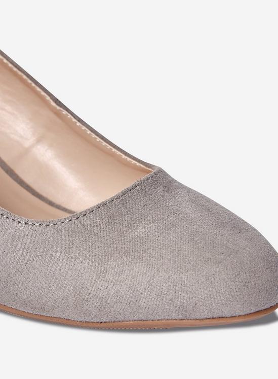 Dorothy Perkins Grey Dreamer Wedge Court Shoes 5