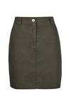 Dorothy Perkins Khaki Mini Skirt thumbnail 1