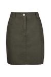 Dorothy Perkins Khaki Mini Skirt thumbnail 2