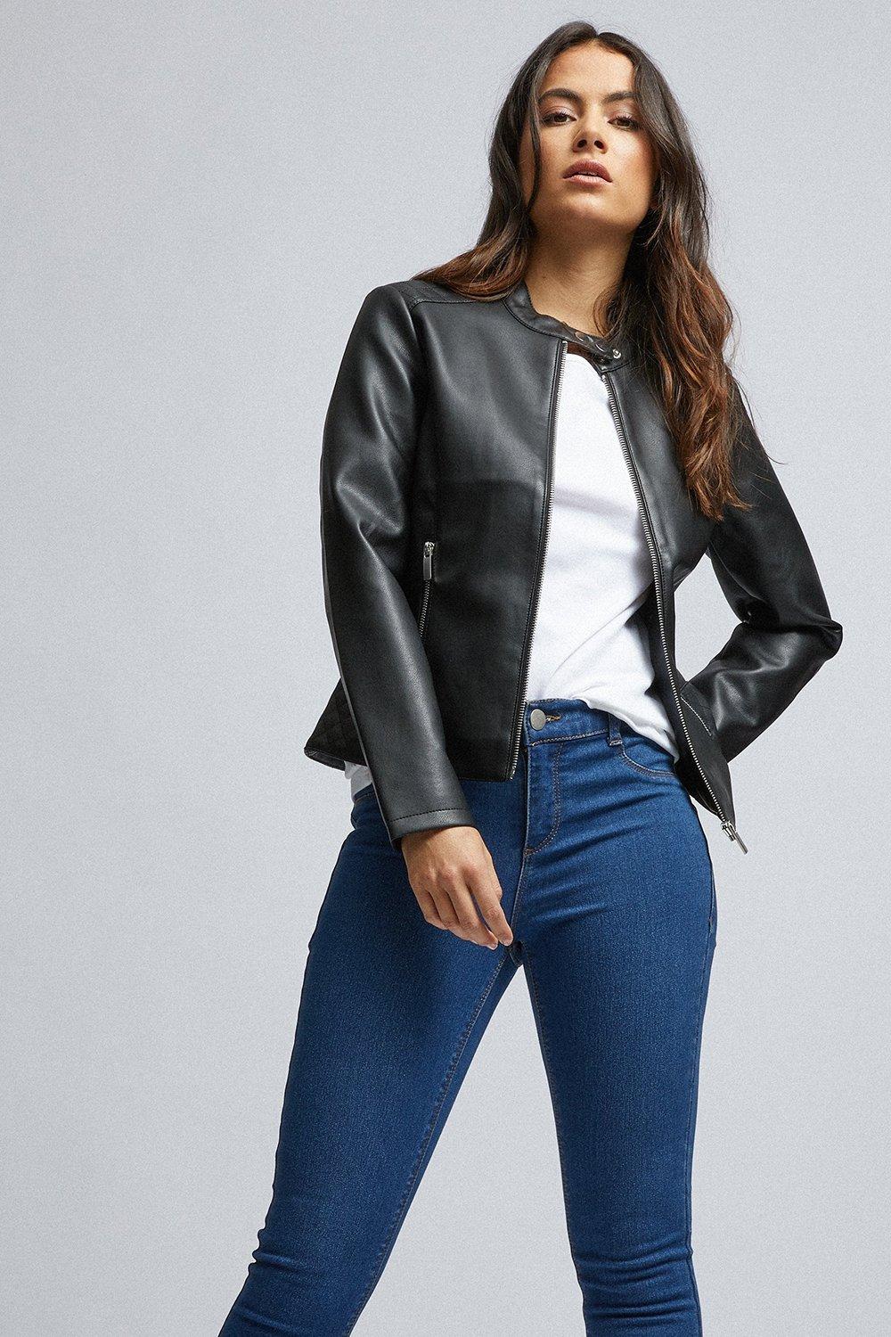 Dorothy perkins hot sale biker jackets