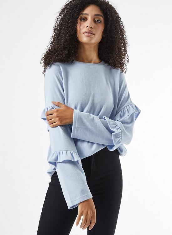 Dorothy Perkins Soft Touch Ruffle Top 2