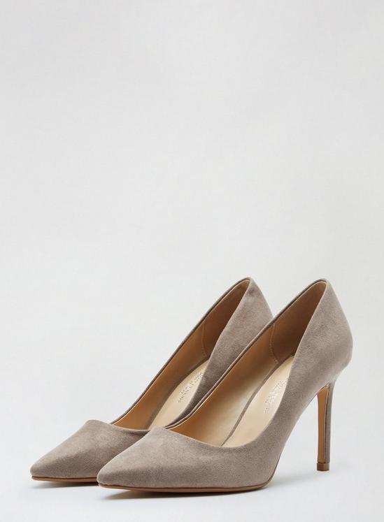 Dorothy Perkins Wide Fit Dash Pointed Court Shoe 1