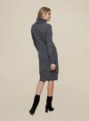 Dorothy Perkins Charcoal Roll Neck Knitted Dress thumbnail 5