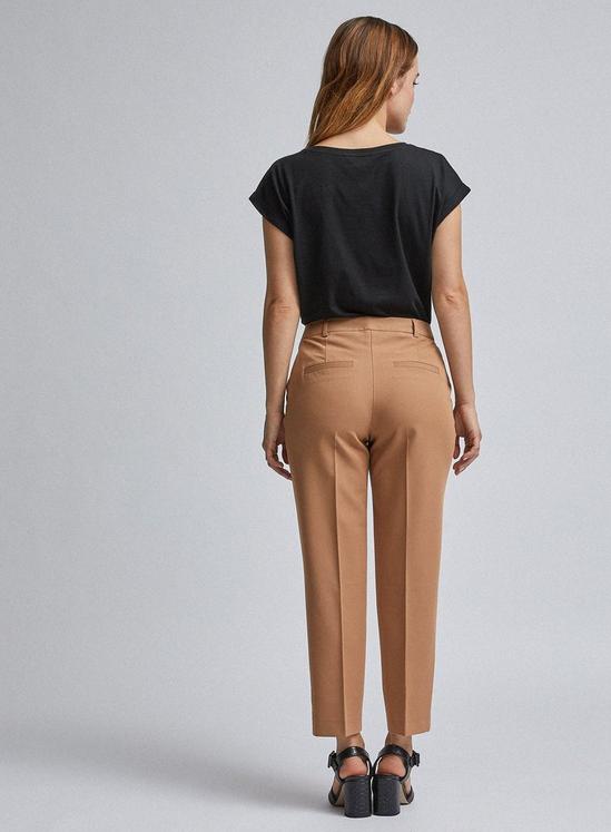 Dorothy Perkins Petites Camel Ankle Grazer Trousers 2