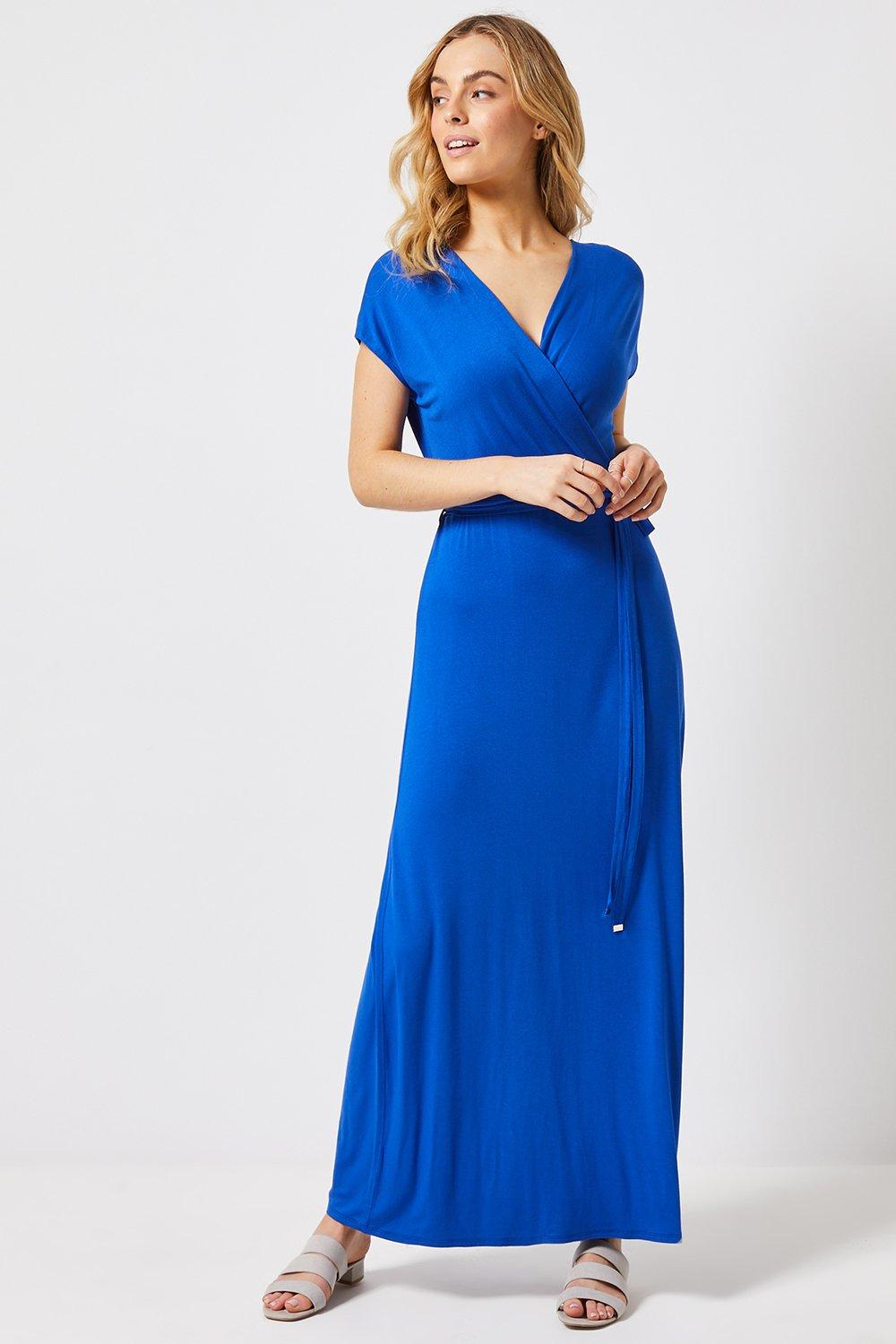 Dorothy perkins 2025 wrap maxi dress