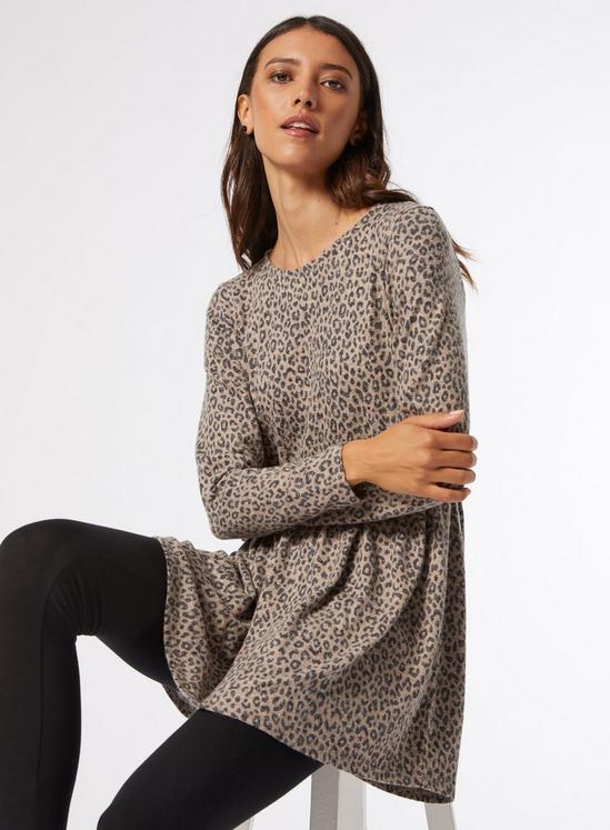 Dorothy Perkins Animal Print Soft Touch Tunic 3