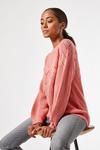 Dorothy Perkins Petite Pink Knitted Jumper thumbnail 3