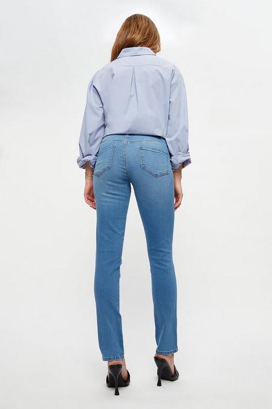 Dorothy Perkins Lightwash Long Ellis Slim Jeans 3