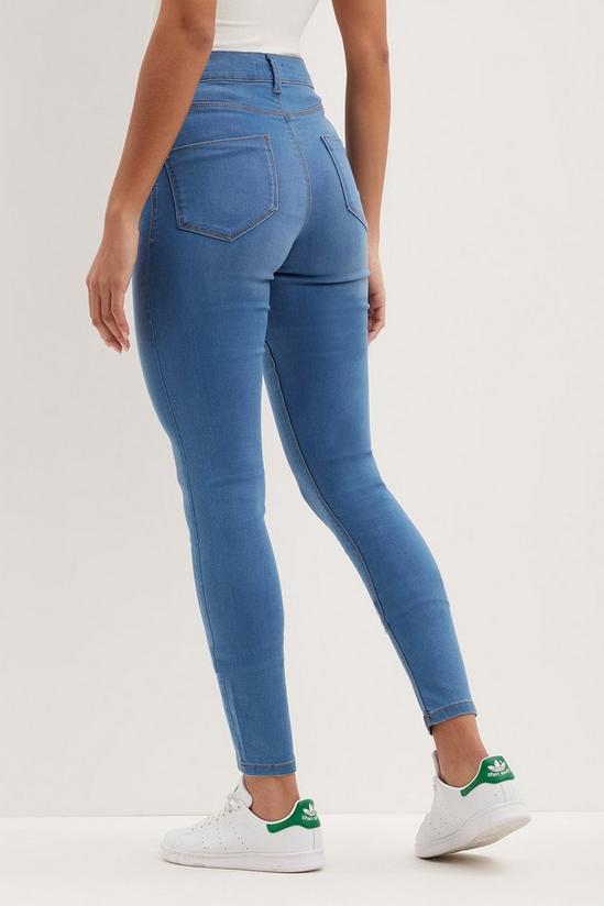 Dorothy Perkins Midwash Long Frankie Jeans 3