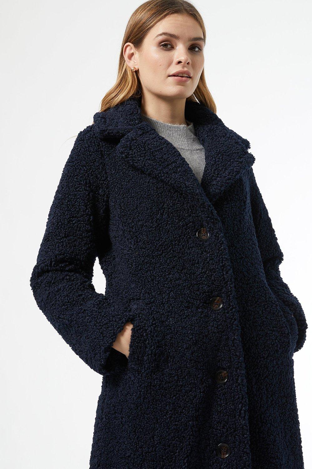 Dorothy perkins clearance teddy bear coat