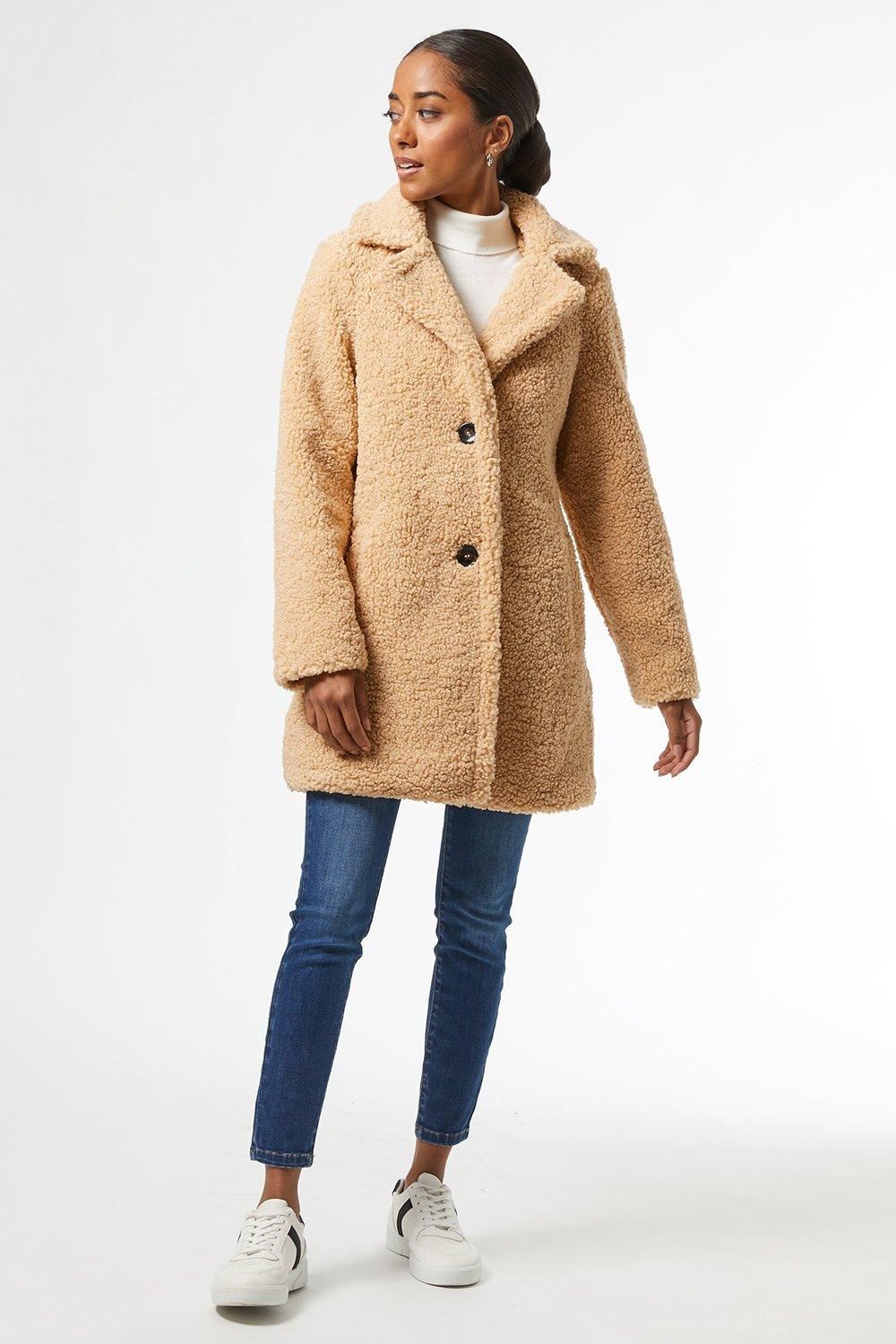 Dorothy Perkins Teddy Coat Online | bellvalefarms.com