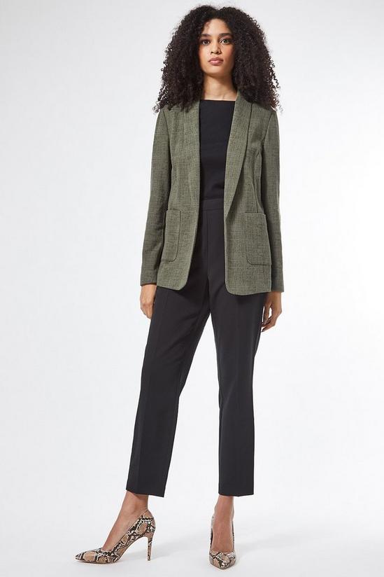 Dorothy Perkins Green Textured Jersey Jacket 1